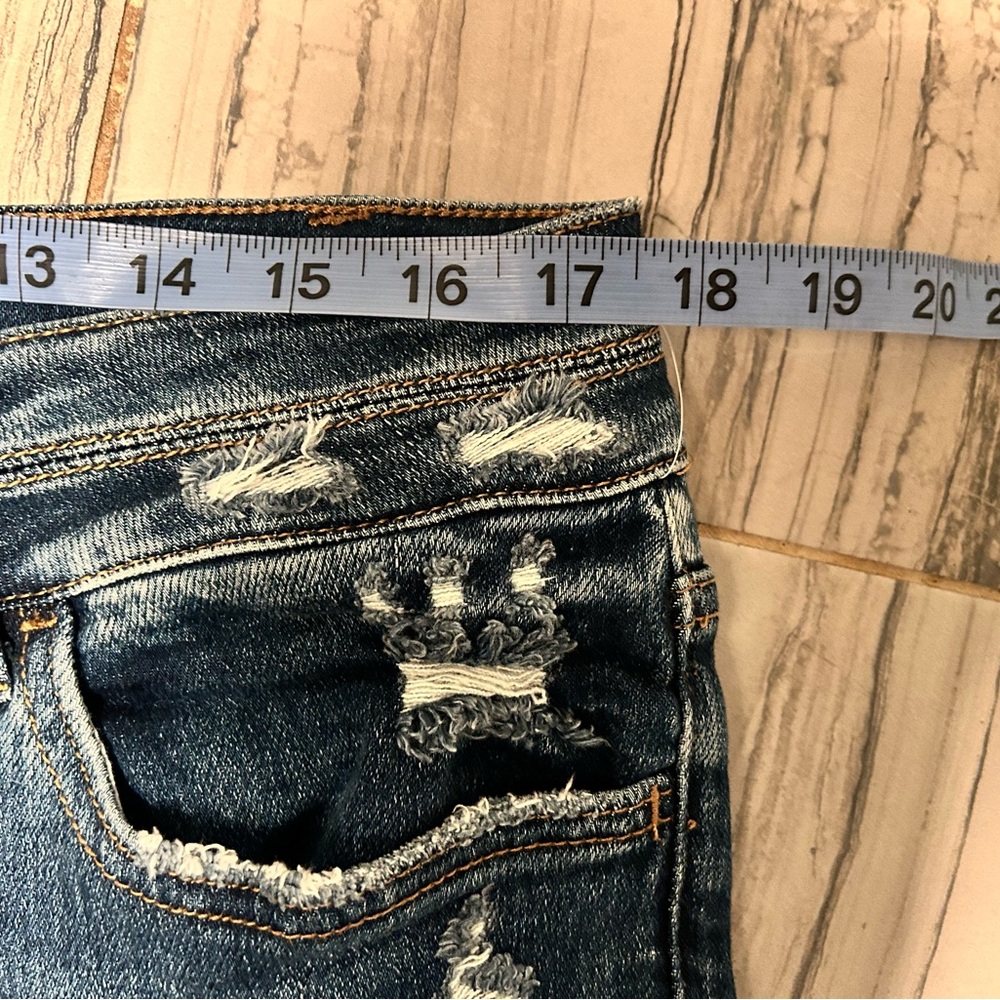 Like New Buckle BRIDGE BY GLY Hudson Mid-Rise Ankle Stretch Straight Jean - Picture 9 of 13